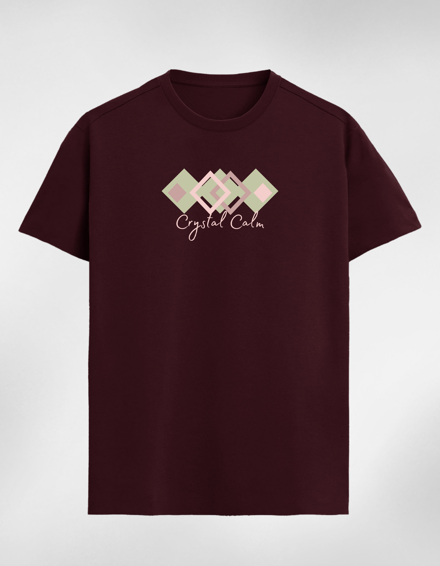 "Crystal Calm" Men Minimalistic Classic T-Shirt