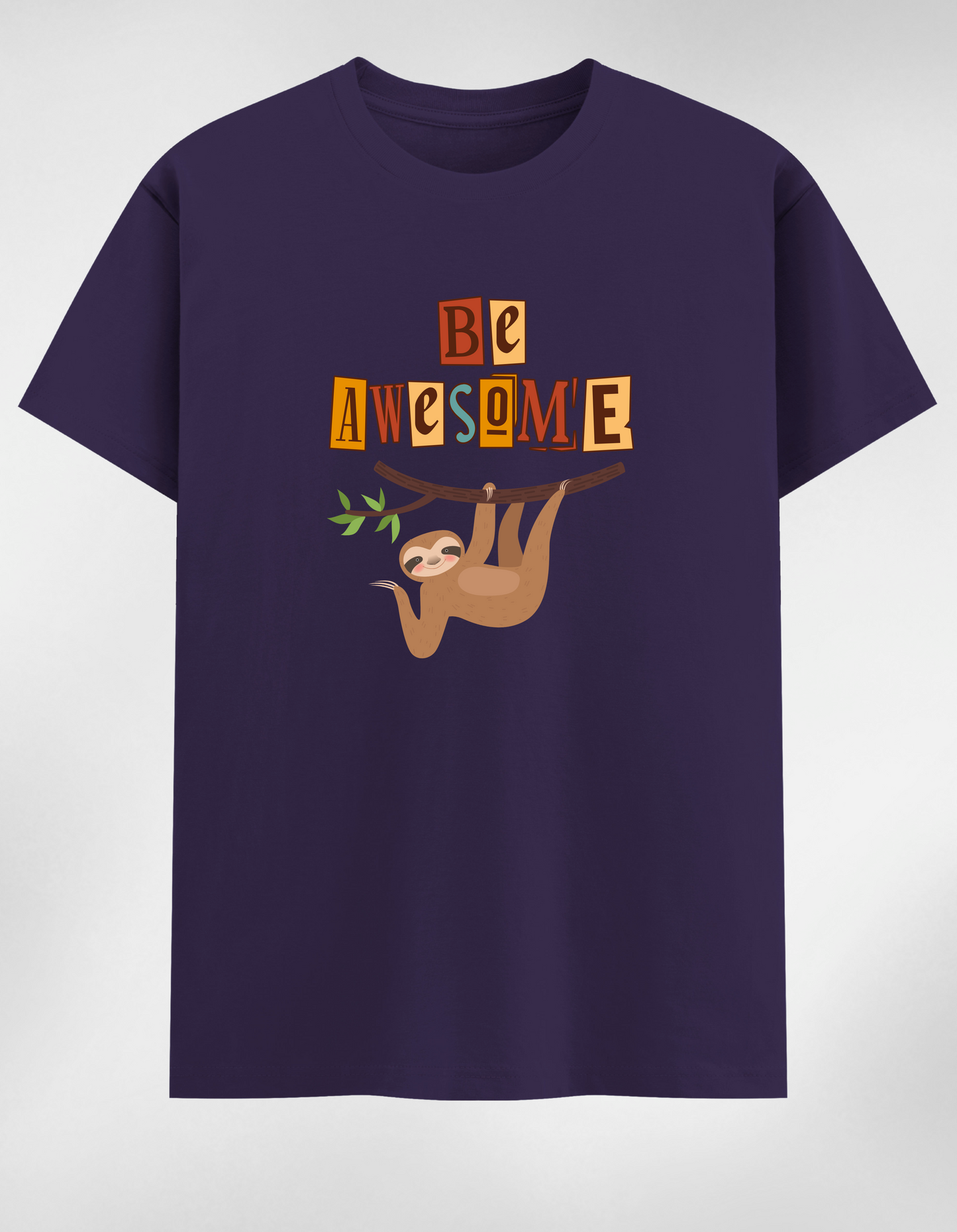 “Be Awesome” Women’s Round Neck T-Shirt