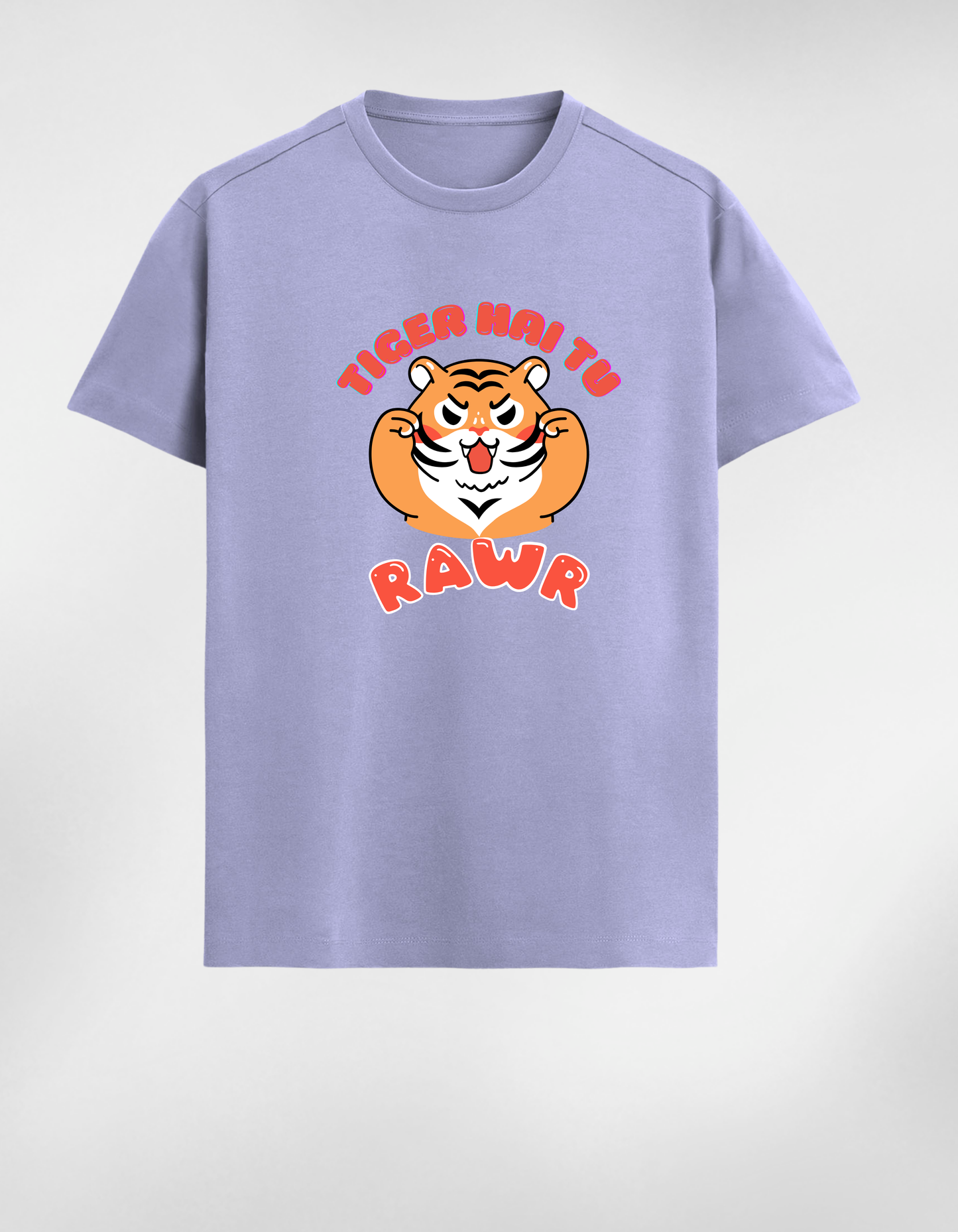 Premium Cotton T-Shirt - “Tiger Hai Tu Rawr”