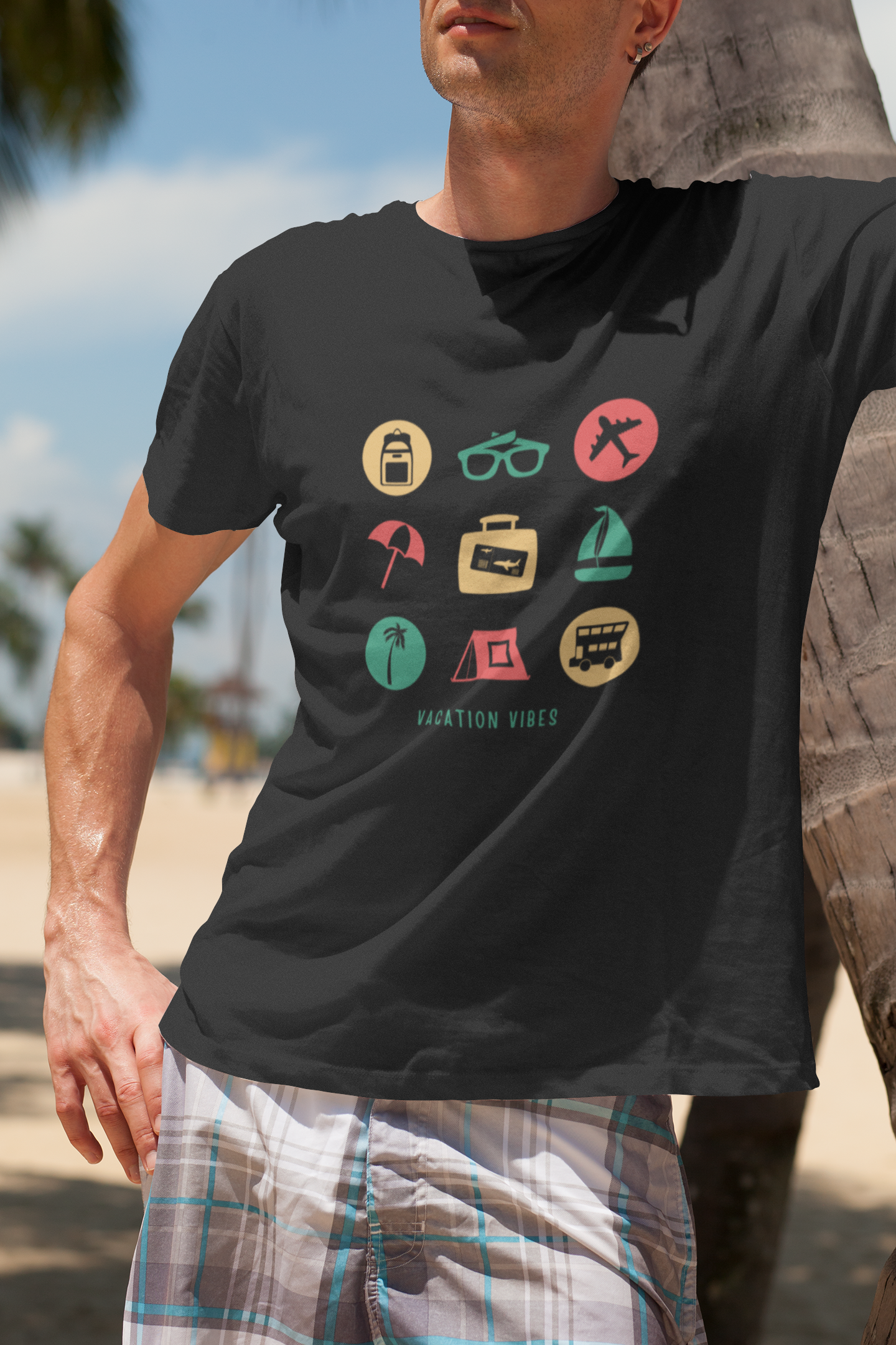Vacation Vibes Premium Men's T-Shirt