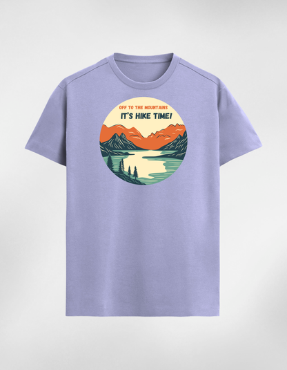 “Off to the Mountains - It’s Hike Time!” Unisex Premium T-Shirt