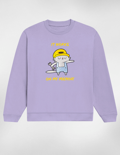 “It Works on My Machine” Women’s Sweatshirt