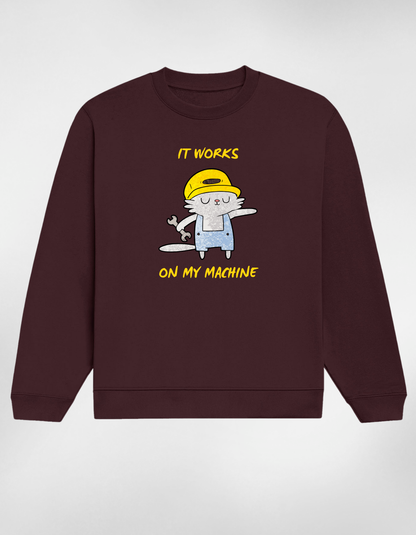 “It Works on My Machine” Women’s Sweatshirt