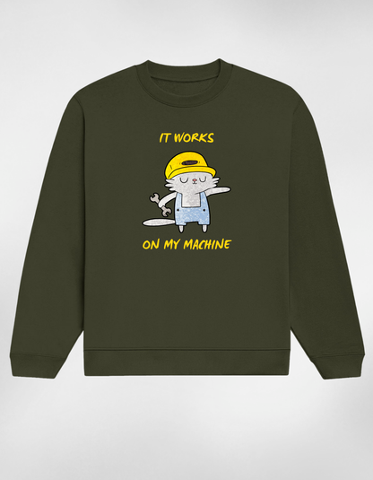 “It Works on My Machine” Women’s Sweatshirt