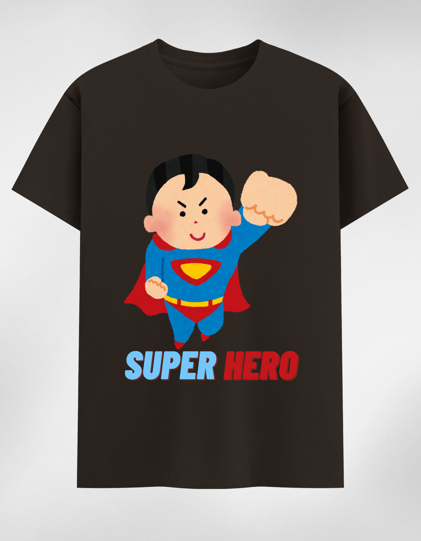 Super Hero Kids White T-Shirt