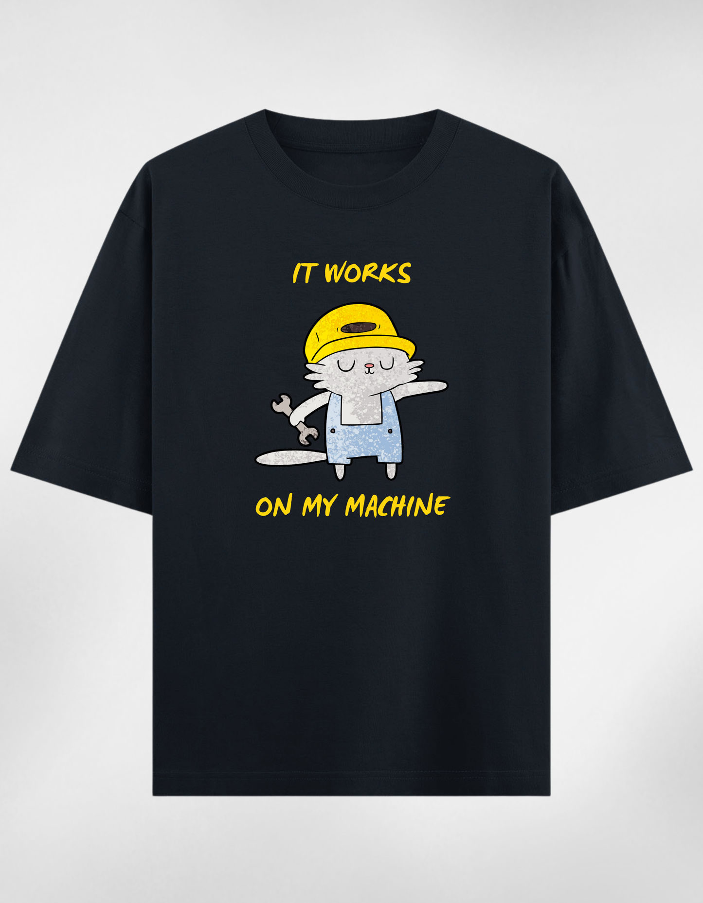 “It Works On My Machine" Oversize Unisex Premium T-shirt