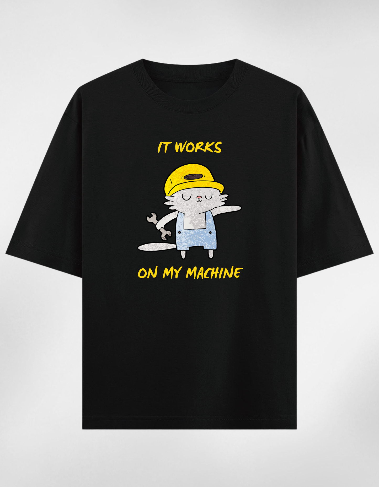 “It Works On My Machine" Oversize Unisex Premium T-shirt