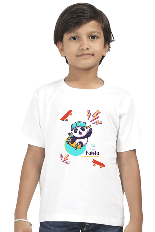 Skater Panda T-Shirt – Cute and Fun Graphic Tee