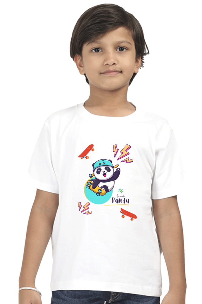 Skater Panda T-Shirt – Cute and Fun Graphic Tee