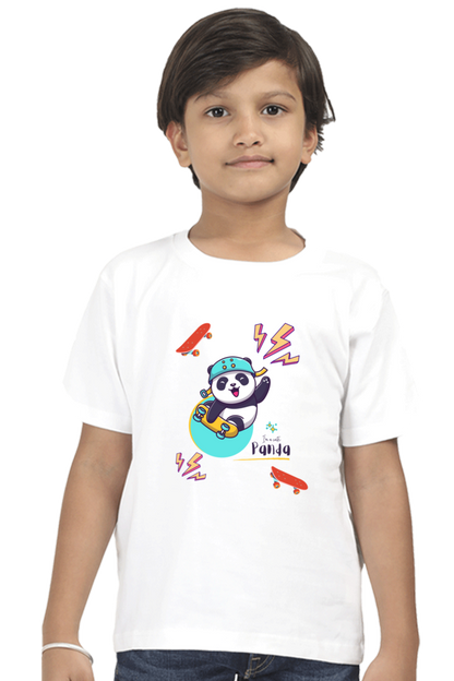Skater Panda T-Shirt – Cute and Fun Graphic Tee