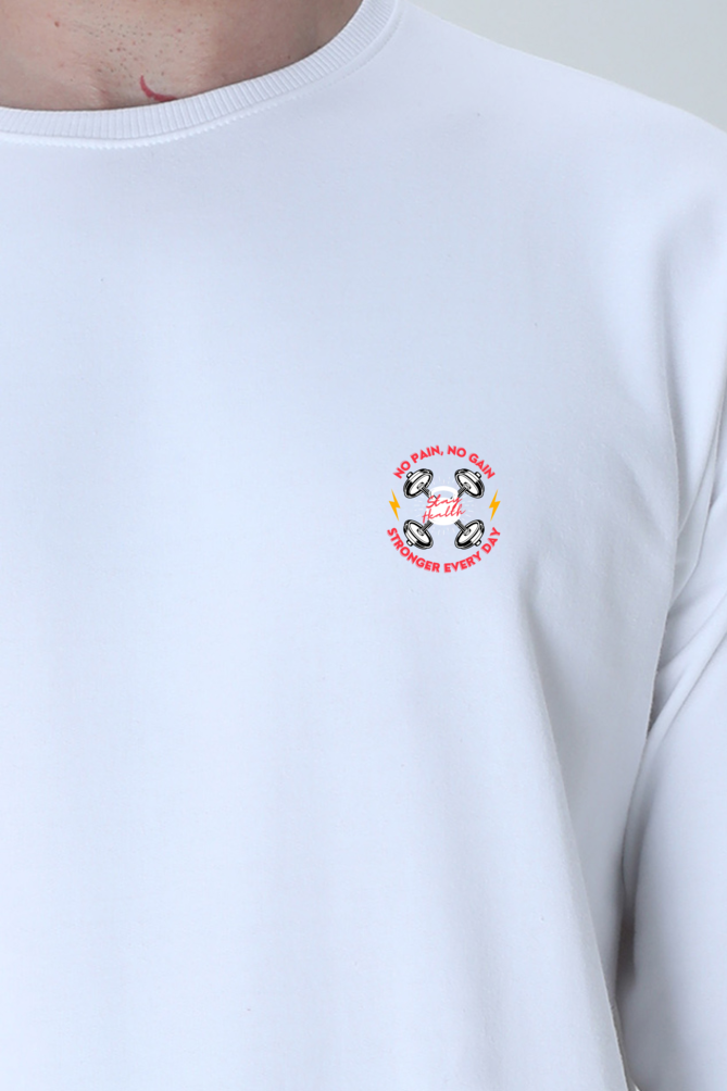 Stay Stronger: The No Pain, No Gain Unisex Sweatshirt