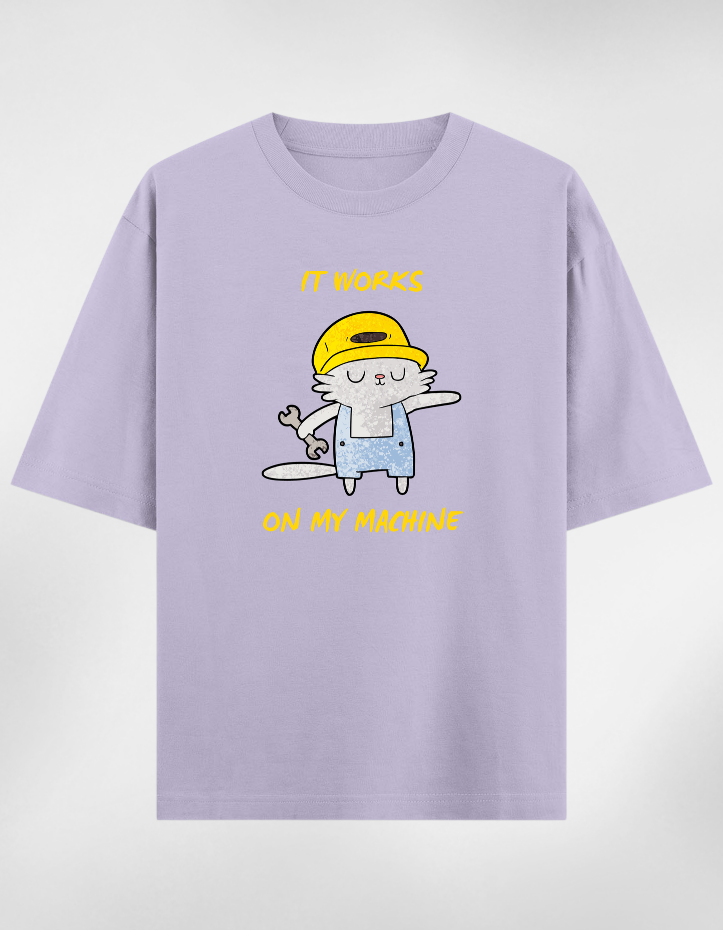 “It Works On My Machine" Oversize Unisex Premium T-shirt