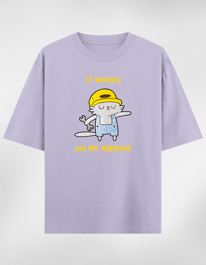 “It Works On My Machine" Oversize Unisex Premium T-shirt