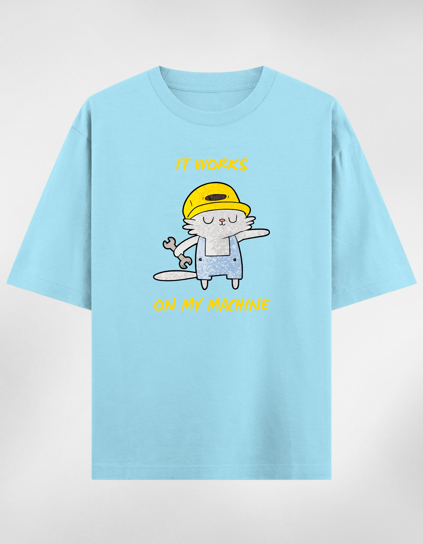 “It Works On My Machine" Oversize Unisex Premium T-shirt
