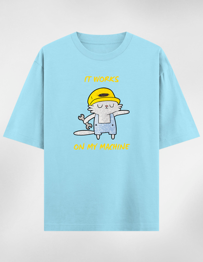 “It Works On My Machine" Oversize Unisex Premium T-shirt