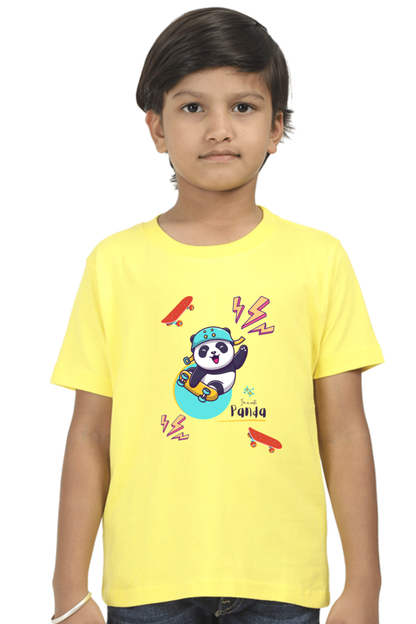 Skater Panda T-Shirt – Cute and Fun Graphic Tee
