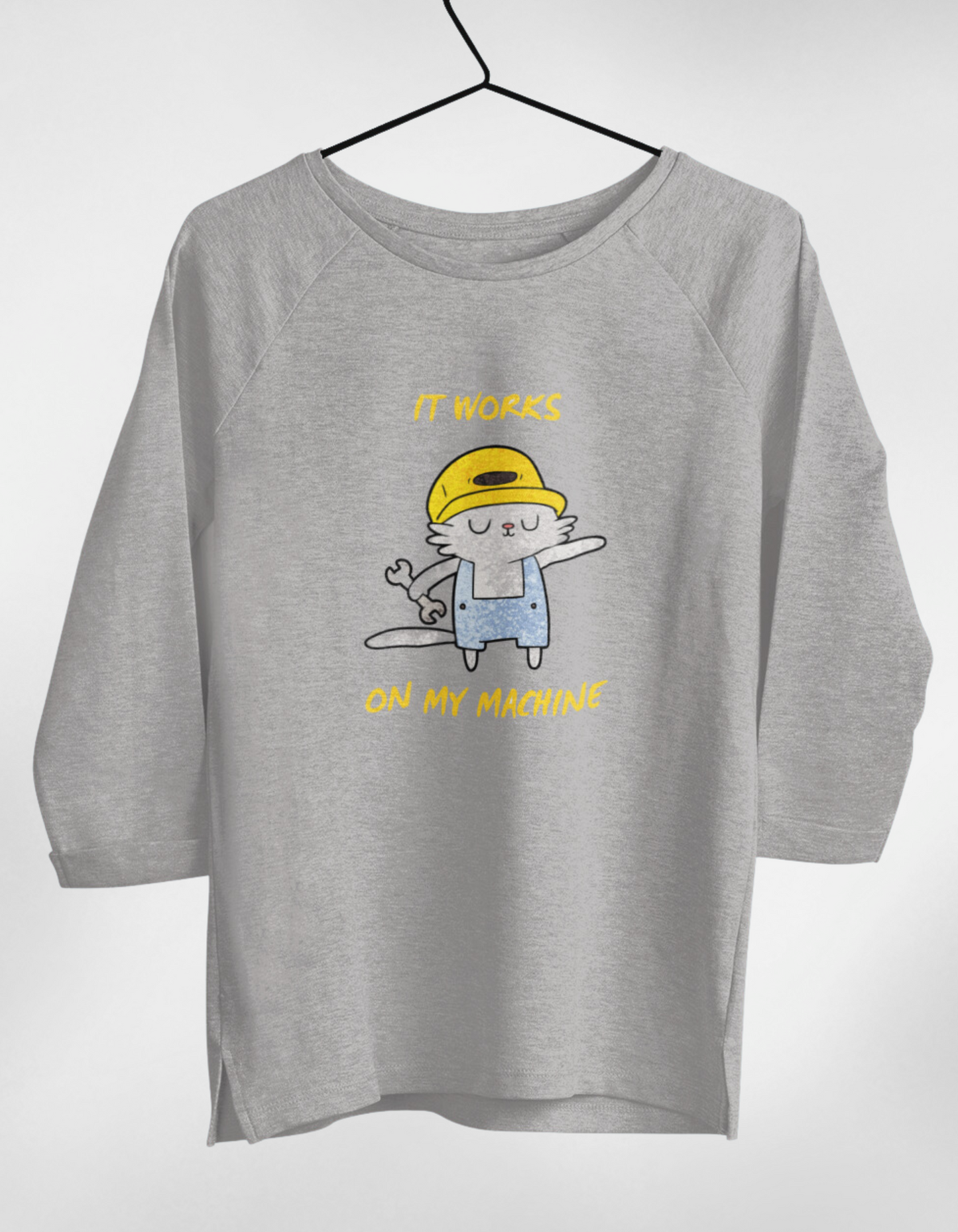 “It Works on My Machine” Women’s 3/4 Sleeve T-Shirt