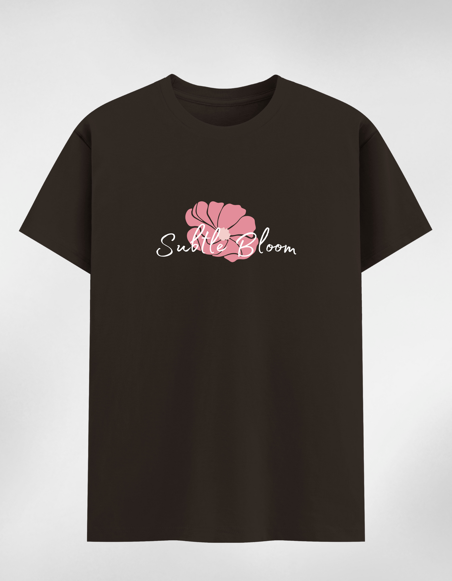 The Subtle Bloom Minimalistic Classic Women T-Shirt