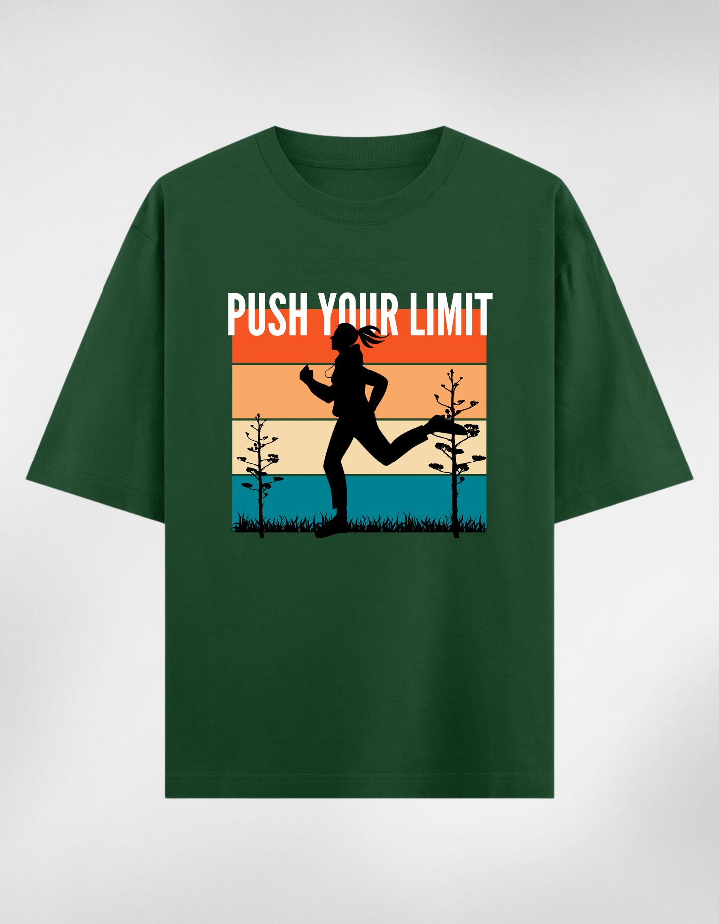 “Push Your Limit Oversized T-Shirt”