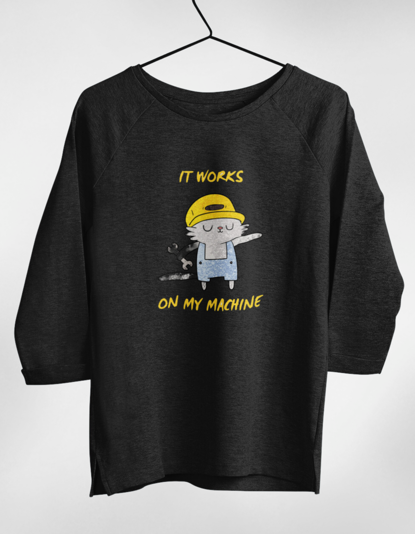 “It Works on My Machine” Women’s 3/4 Sleeve T-Shirt