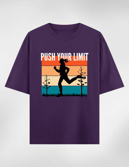 “Push Your Limit Oversized T-Shirt”