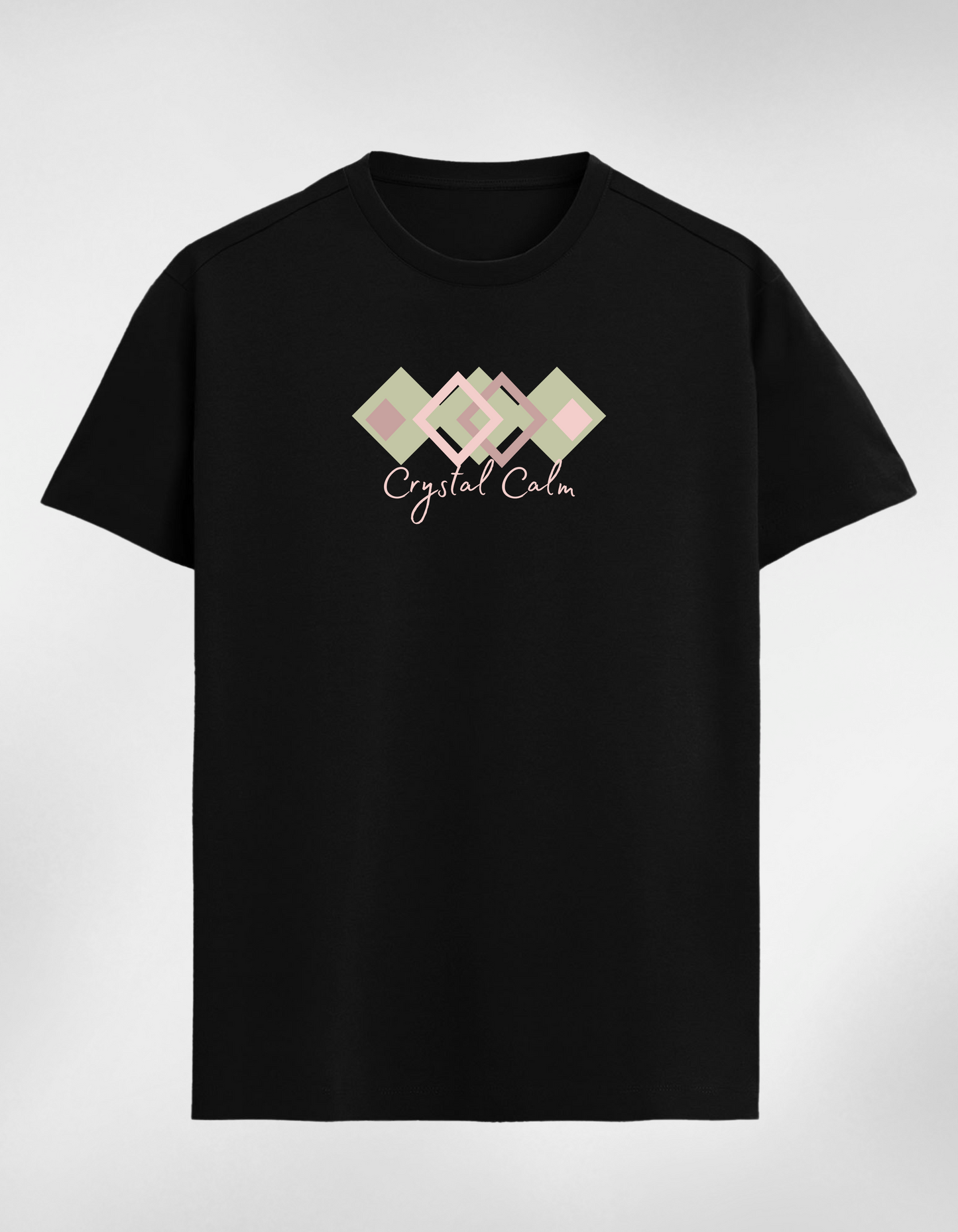 "Crystal Calm" Men Minimalistic Classic T-Shirt