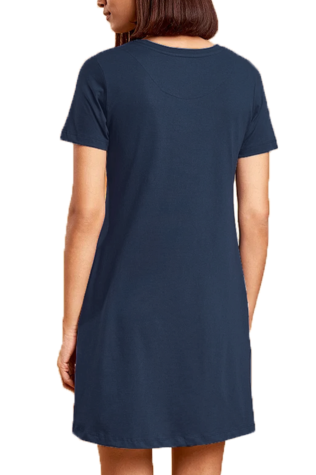 Premium Cotton T-Shirt Dress - “Sleeping Is My Favorite Pastime”