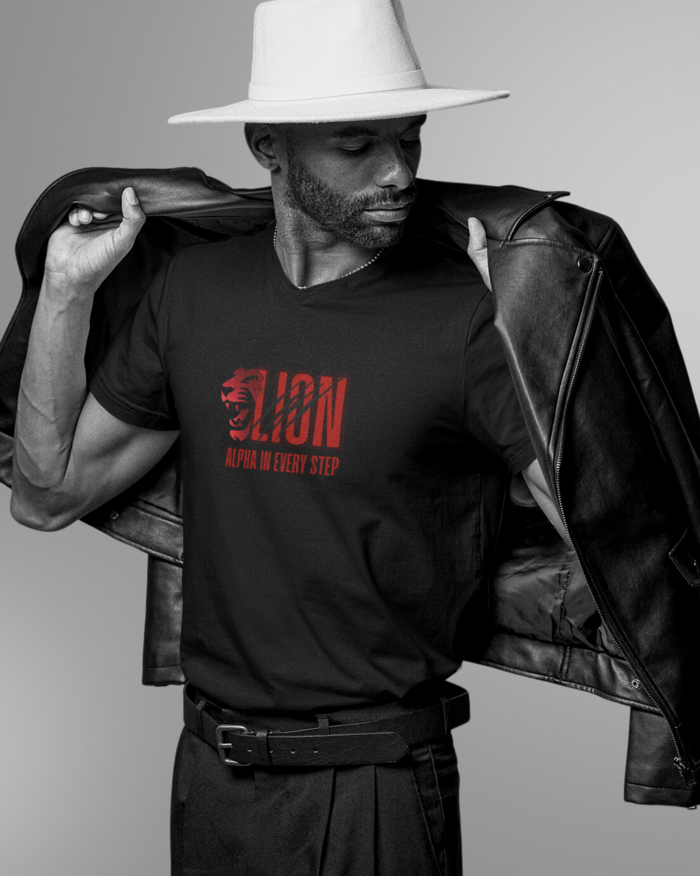 Alpha in Every Step - Lion Classic T-Shirt