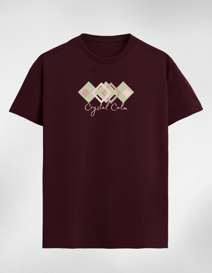 "Crystal Calm" Men Minimalistic Classic T-Shirt