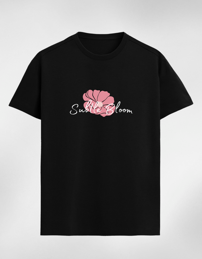 The Subtle Bloom Minimalistic Classic Women T-Shirt