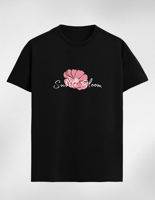 The Subtle Bloom Minimalistic Classic Women T-Shirt