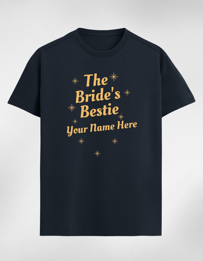 Personalised Premium T-shirt - “The Bride’s Bestie”