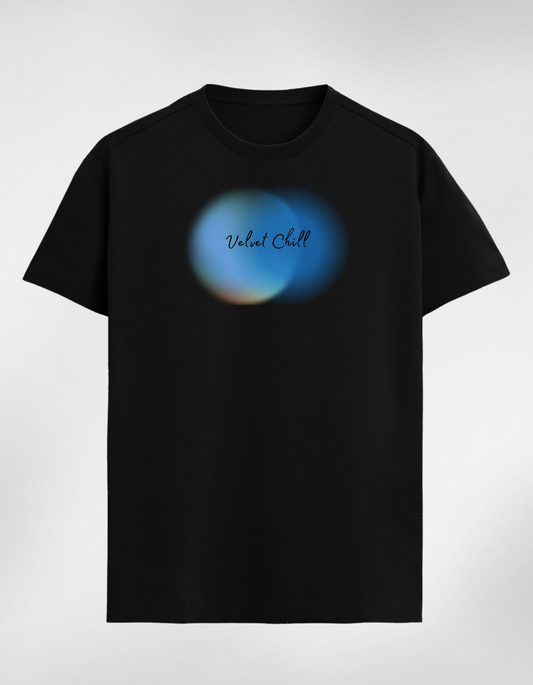 "Velvet Chill" - Minimalistic Classic Men T-Shirt