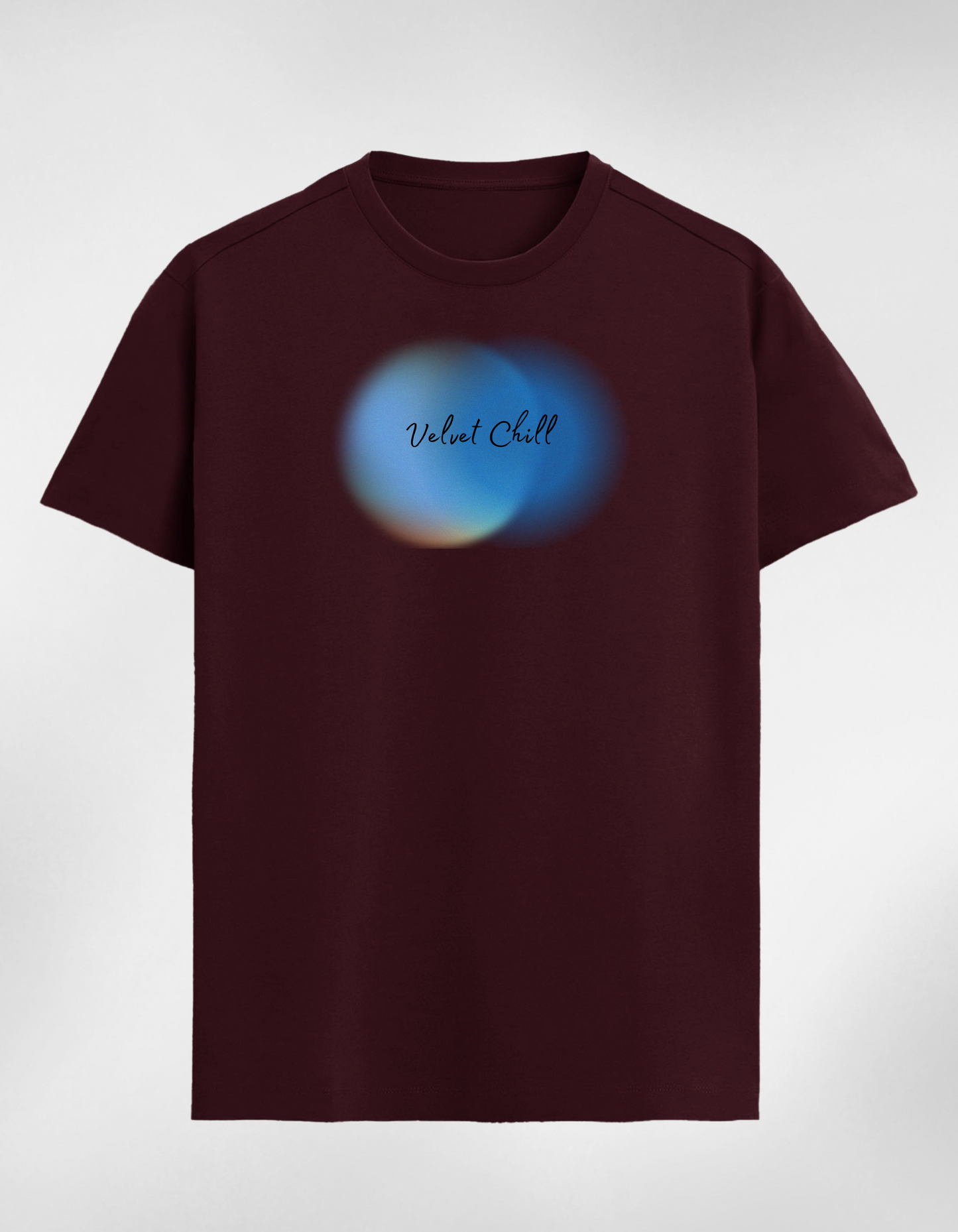 "Velvet Chill" - Minimalistic Classic Men T-Shirt