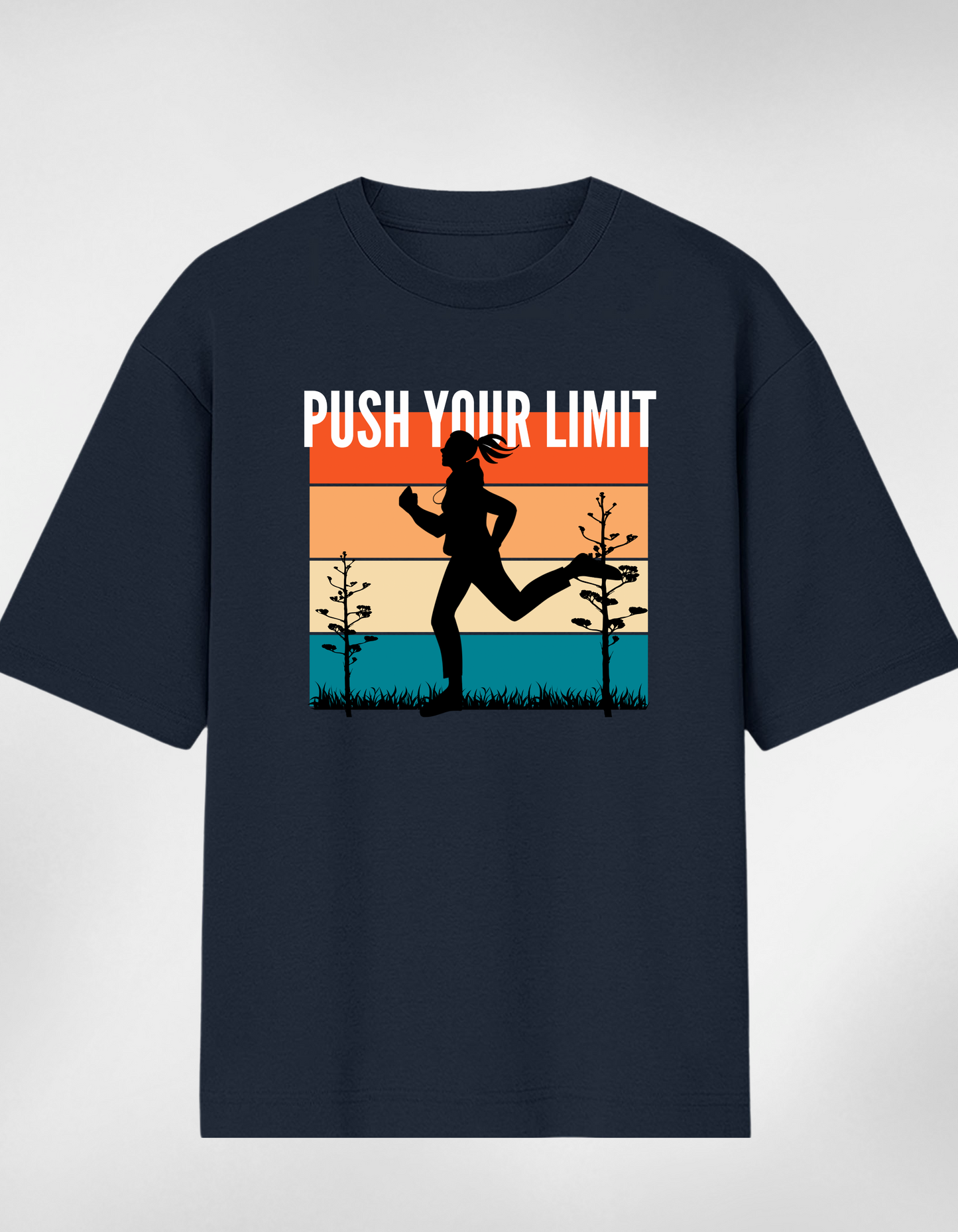 “Push Your Limit Oversized T-Shirt”