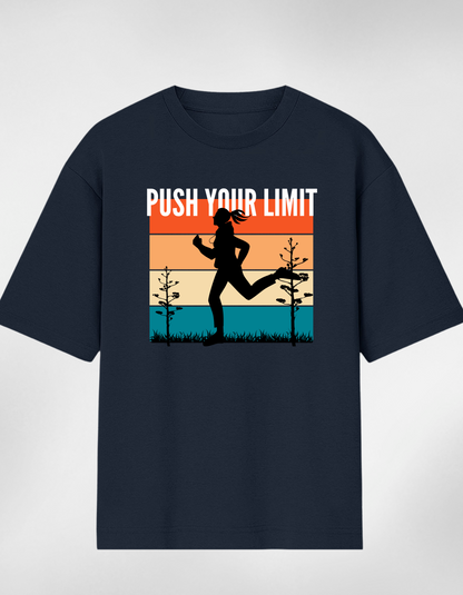 “Push Your Limit Oversized T-Shirt”