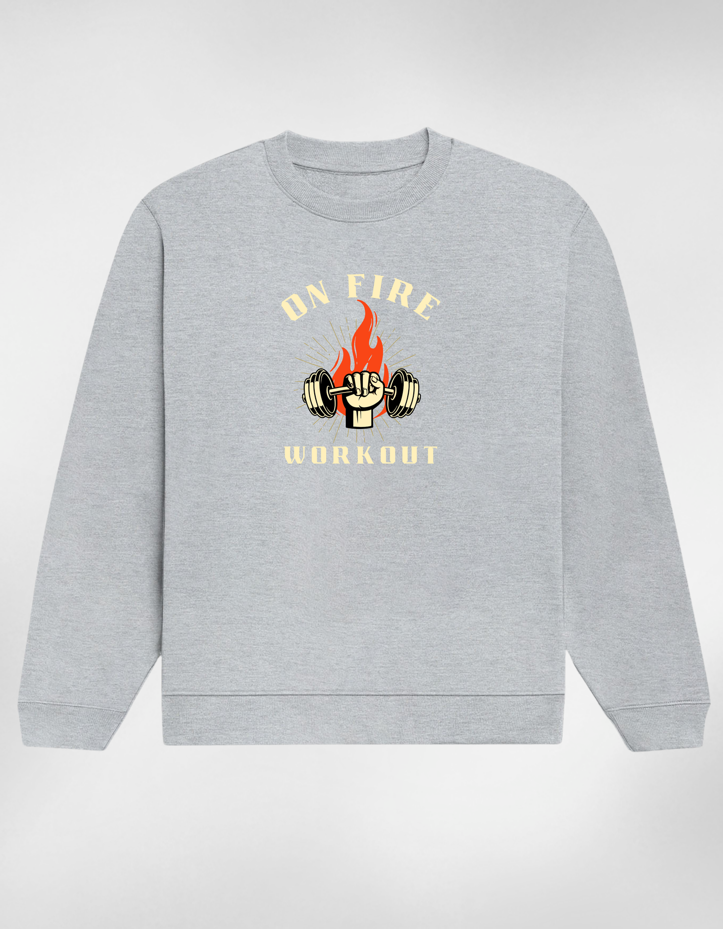 On Fire Workout Unisex Sweatshirt