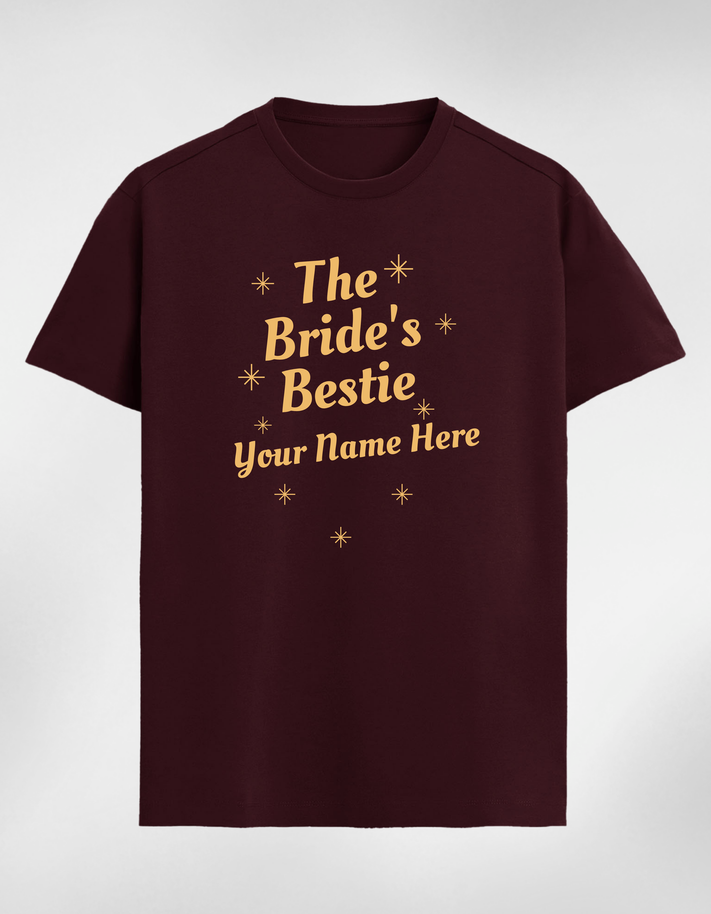 Personalised Premium T-shirt - “The Bride’s Bestie”