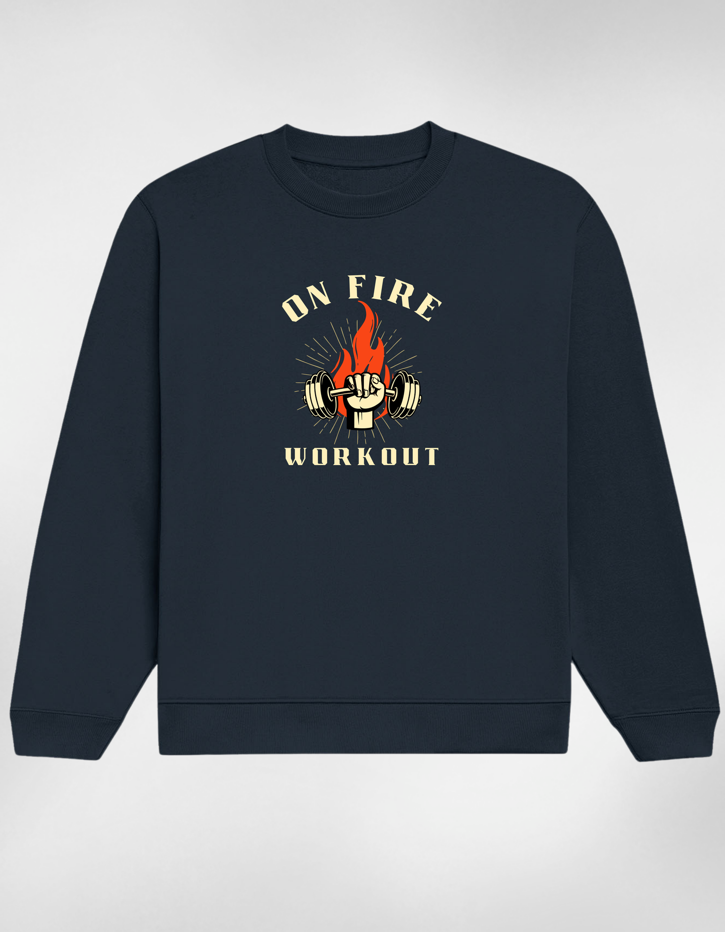 On Fire Workout Unisex Sweatshirt