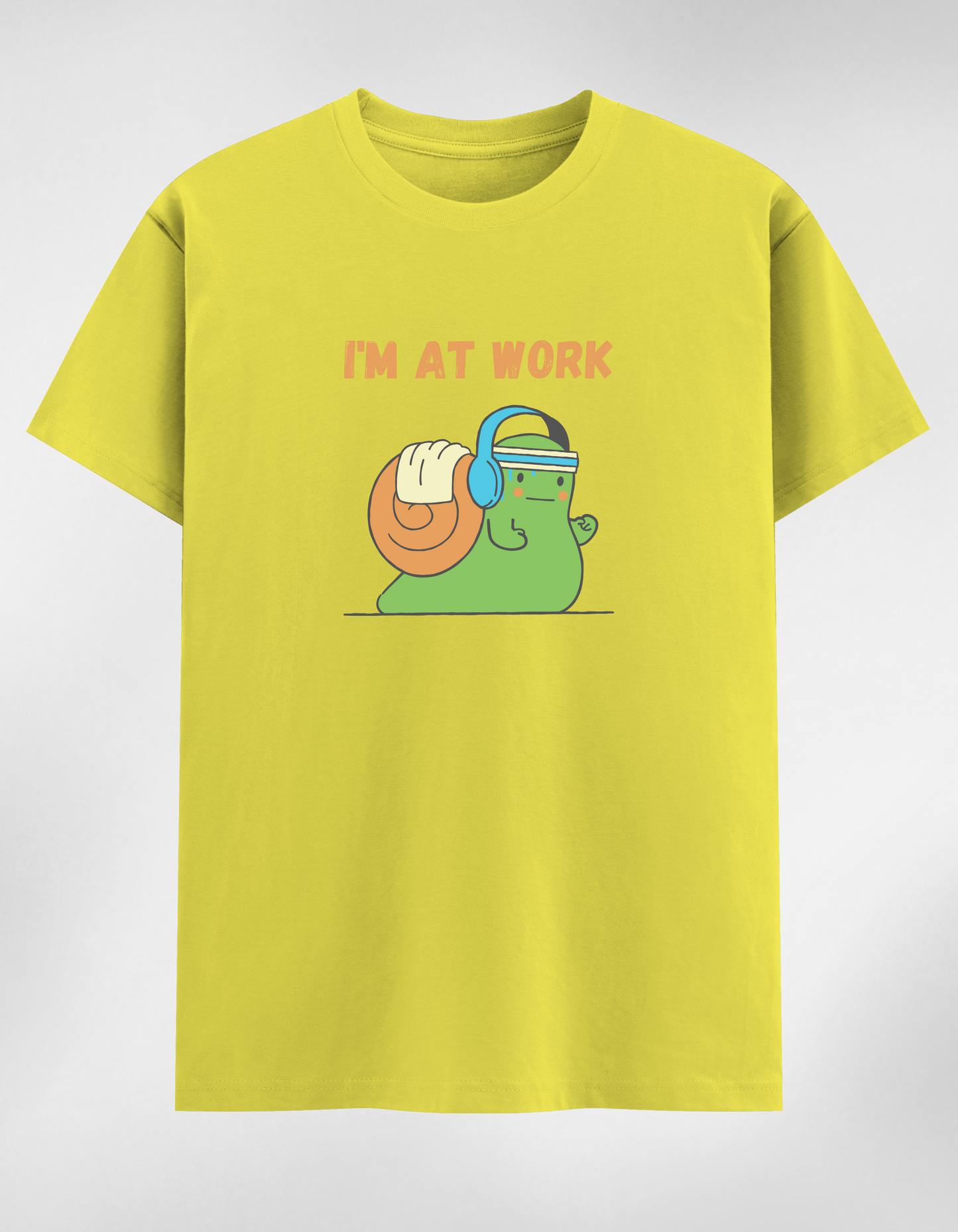 “I’m At Work” Women's Round Neck T-Shirt