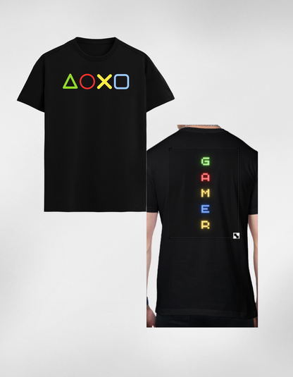 Play Mode On Premium Front and Back T-Shirt