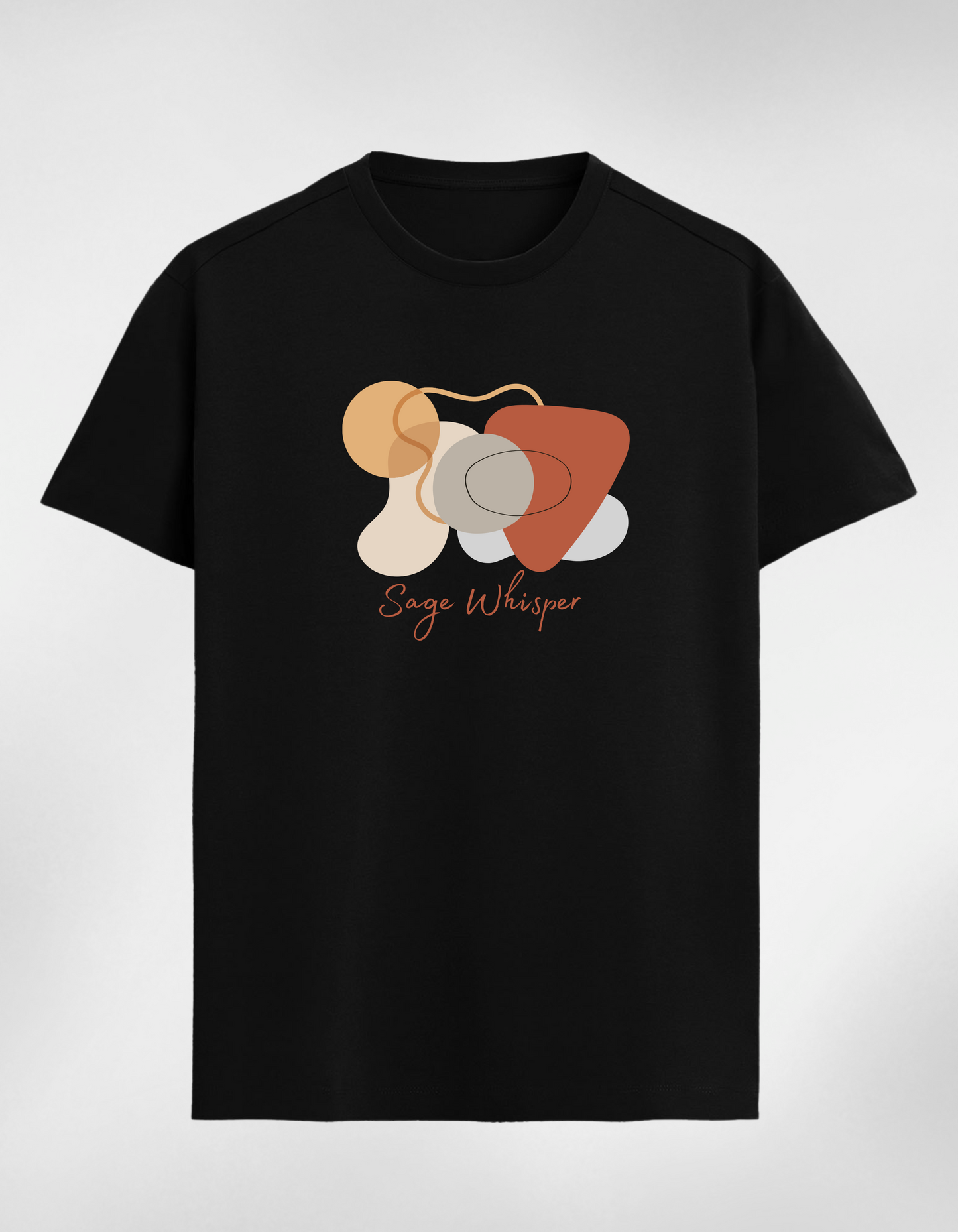 "Sage Whisper" Minimalistic Premium T-Shirt