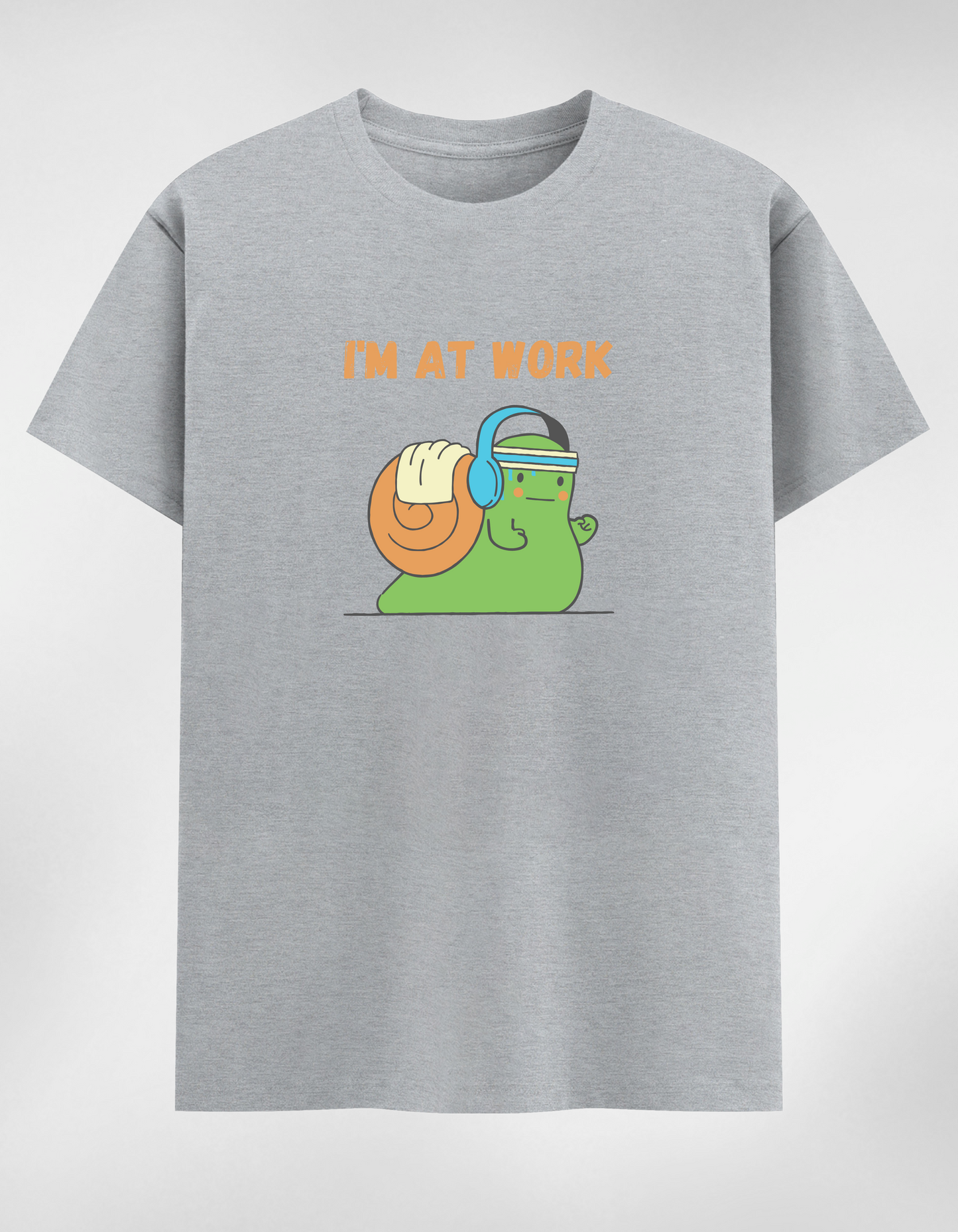 “I’m At Work” Women's Round Neck T-Shirt