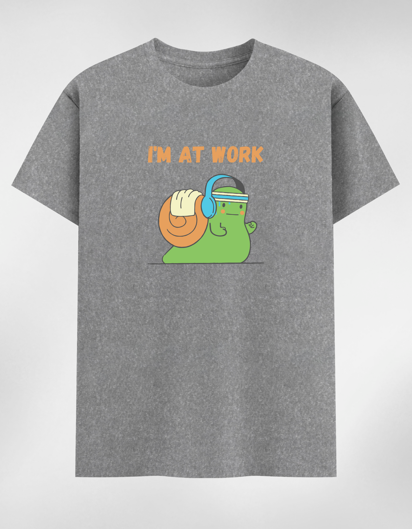 “I’m At Work” Women's Round Neck T-Shirt