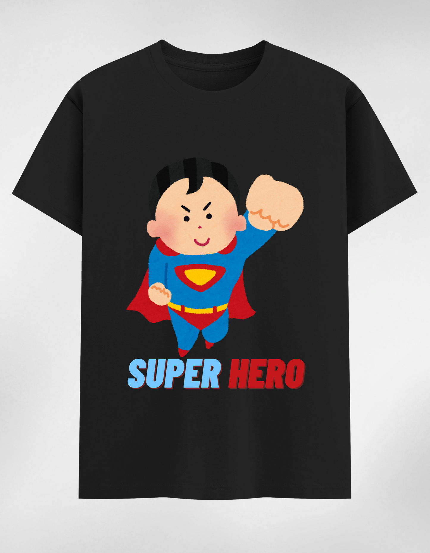 Super Hero Kids White T-Shirt