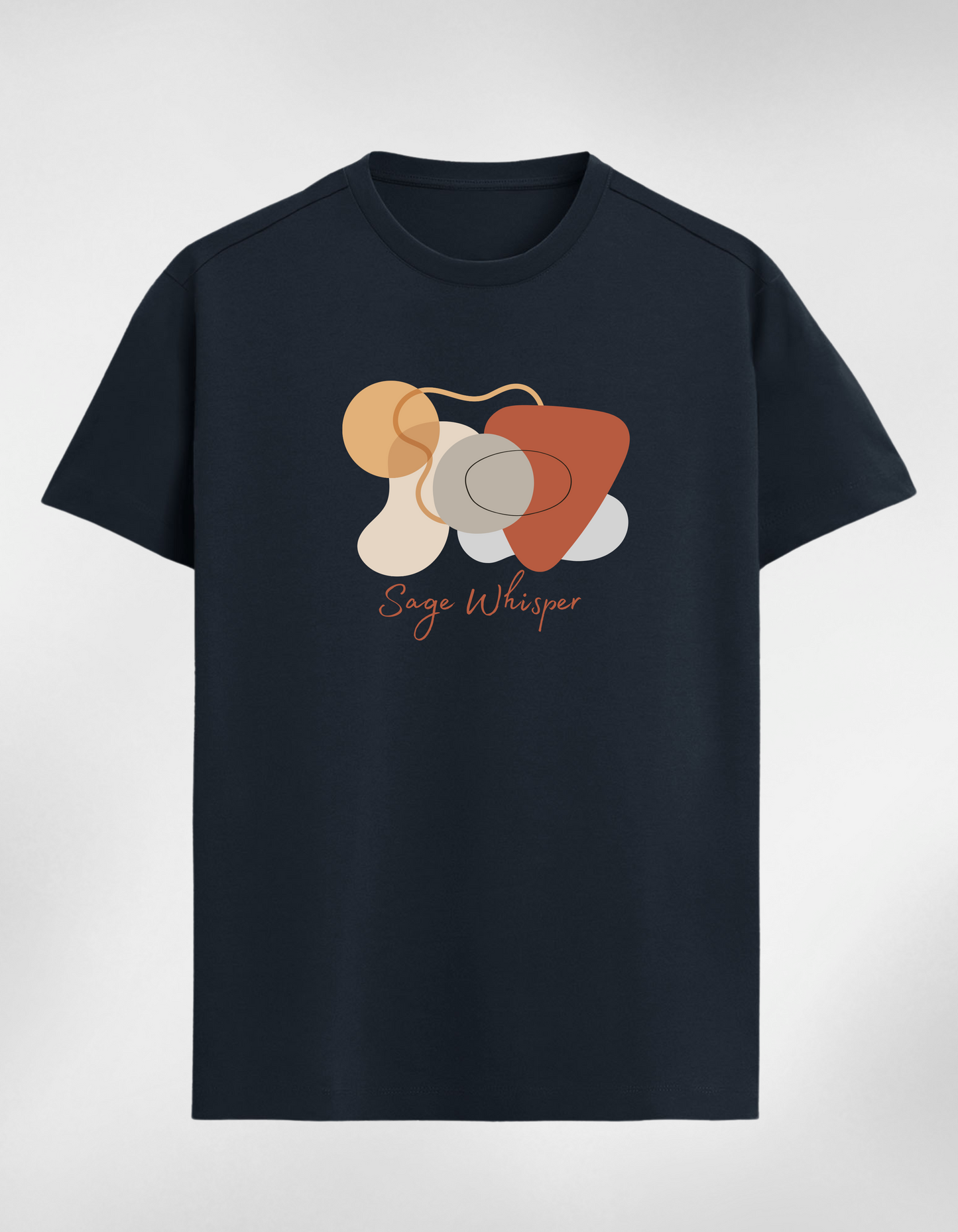 "Sage Whisper" Minimalistic Premium T-Shirt