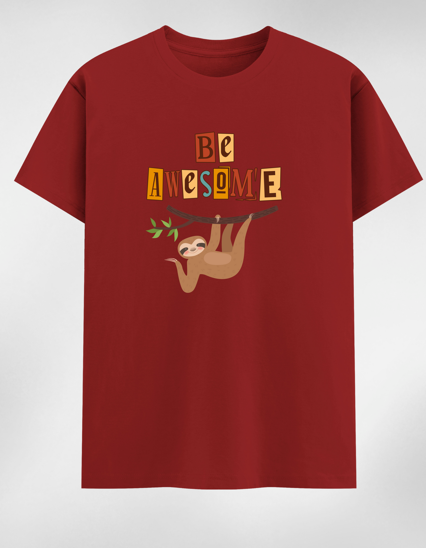 “Be Awesome” Women’s Round Neck T-Shirt