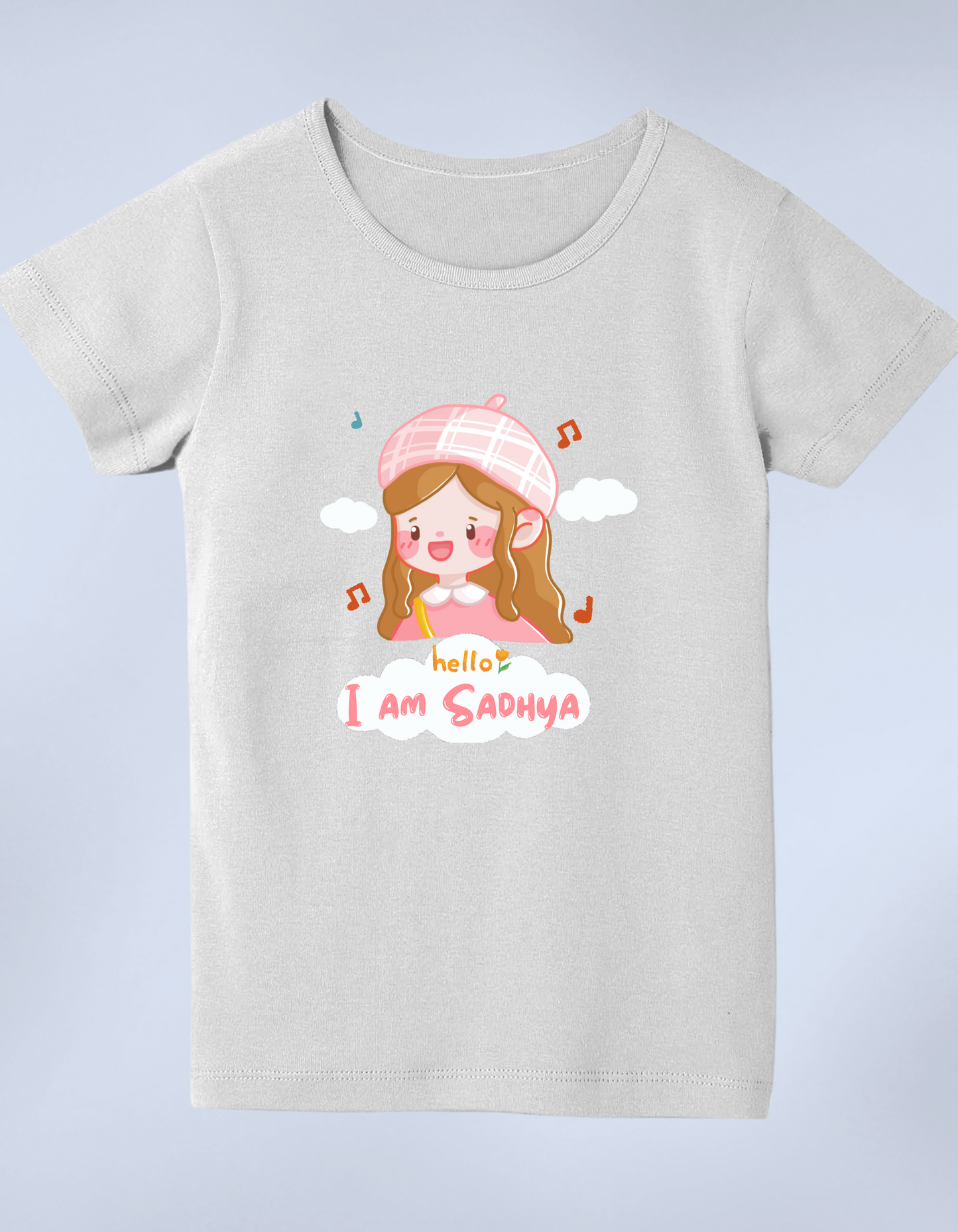 Personalised Name T-shirt for girls