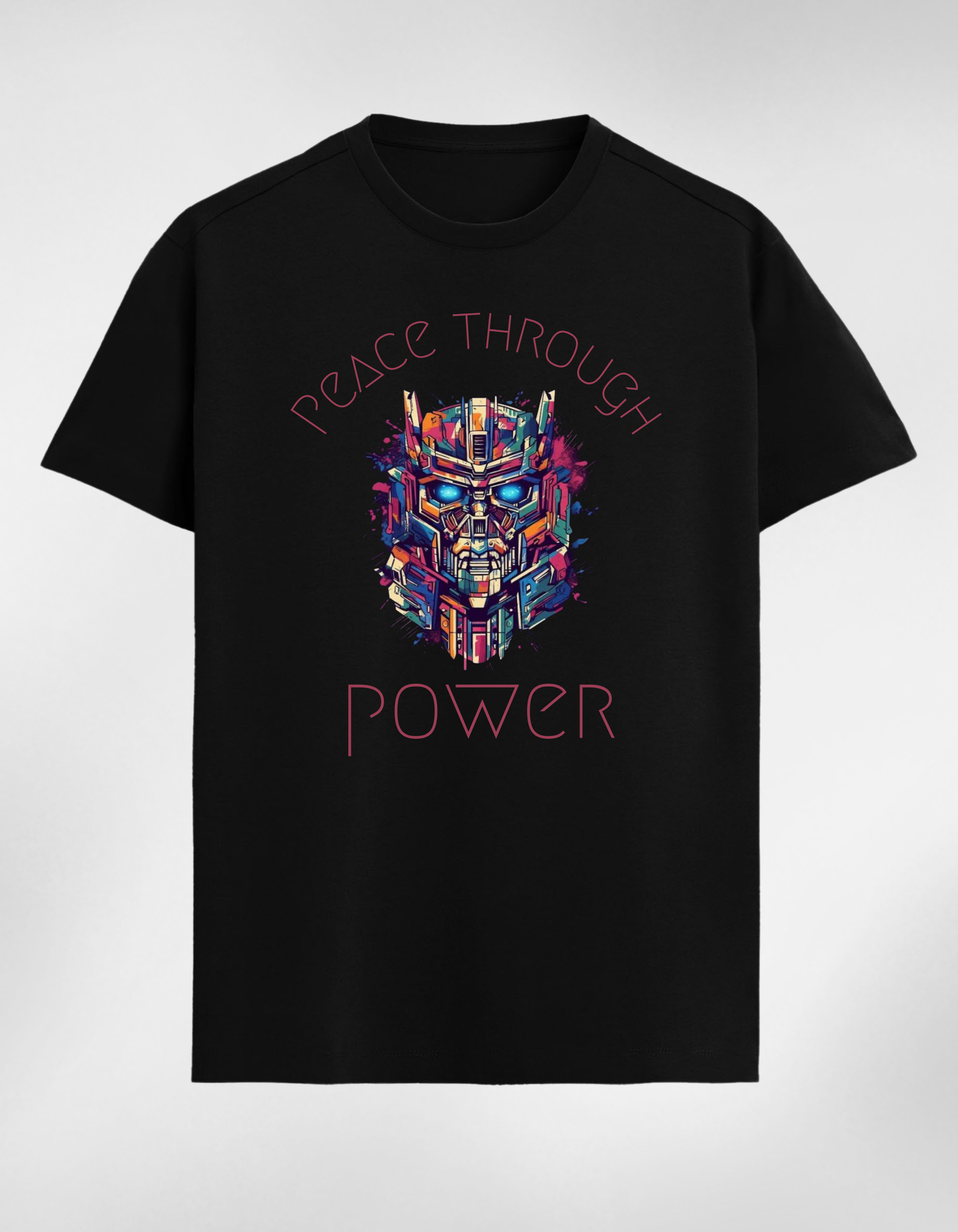 Peace Through Power Kids T-Shirt