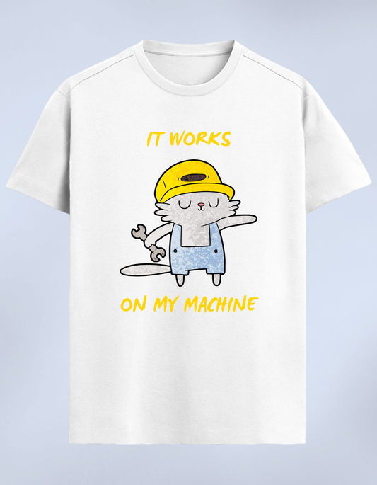 “It Works on My Machine” Unisex Premium T-Shirt